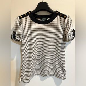 Lauren Ralph Lauren Nautical T-Shirt-Small